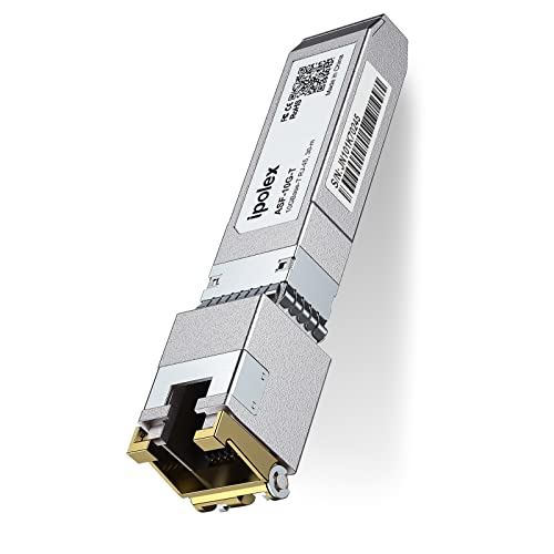ipolex 1000Base-LX/LH SFP Transceiver, 1.25G SFP LC Fiber Module, Gigabit Single Mode Mini GBIC, 1310nm SMF, up to 20km, for Cisco GLC-LH-SMD, Ubiquiti UF-SM-1G, Meraki, TP-Link TL-SM311LS and More|B01EN33VN2