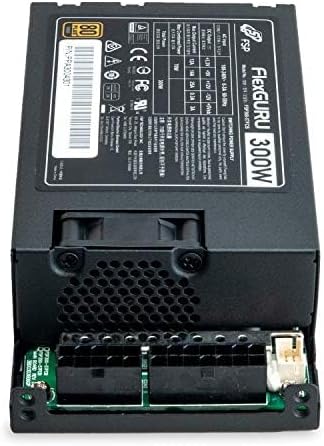FSP FlexGURU Power Supply, Flex ATX 300W, 80 Plus Gold, Full Modular, 5 Year Warranty (FSP300-57FCB
