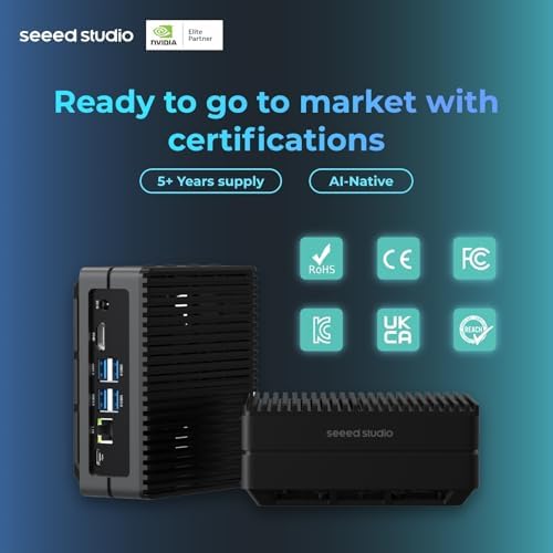 ReComputer J3010-Edge AI Device, NVIDIA Jetson Orin Nano 4GB, 4xUSB 3.2, WiFi/BT, M.2 Key E|B0D9Y1SP5C