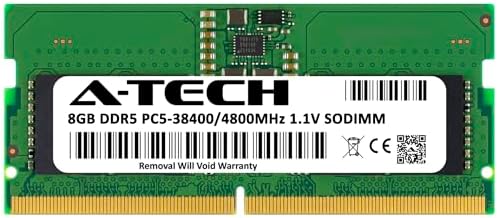 32GB DDR5 4800MHz PC5-38400 CL40 SODIMM 2Rx8 Dual Rank 1.1V Non-ECC Unbuffered SO-DIMM 262-Pin Laptop Computer RAM Memory Upgrade Module