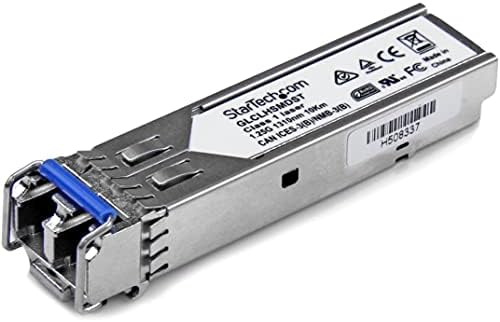 StarTech.com Cisco SFP-GE-T Compatible - Gigabit SFP - 10/100/1000 Mbps - RJ45 Port - 1000Base-T - Copper SFP - GBIC Module|B007UR0CZE