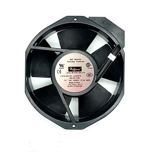 A-6AXFN Hoffman 5915PC-12T-B30-A09 115V Cooling Fan - 172×38mm 200/240CFM 0.31/0.28A Cooling Fan