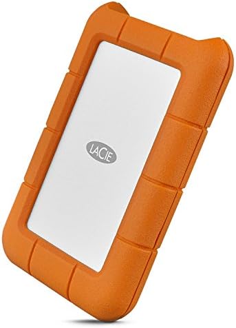 LaCie Rugged USB-C 2TB External Hard Drive Portable HDD – USB 3.0 compatible, Drop Shock Dust Rain Resistant, for Mac and PC Computer Desktop Workstation Laptop, 1 Month Adobe CC (STFR2000800)|B01N7QFZLQ
