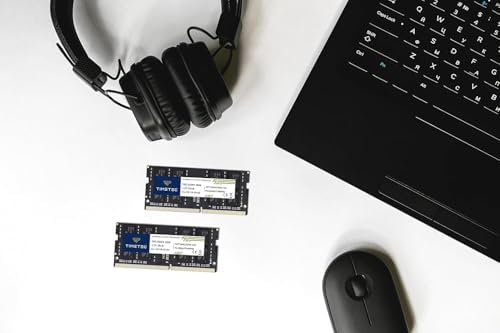 Timetec Elite DDR4 32GB Kit (2 x 16GB 2666MHz (DDR4-2666 PC4-21300 CL19 Non-ECC Unbuffered 1.2V 2Rx8 Dual Rank 260 Pin SODIMM Laptop Notebook PC Computer Memory RAM Upgrade