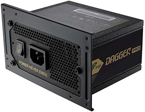 FSP Dagger Pro 650W SFX Power Supply, 80 Plus Gold, Full Modular (SDA2-650