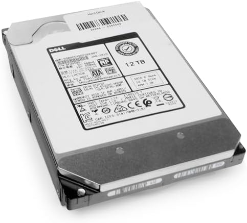 Western Digital Dell Ultrastar DC HC520 HUH721212ALE600 0F29595 12TB 7.2K RPM SATA CMR 6Gb/s 512e 256 MB Cache 3.5in Enterprise HDD (Renewed