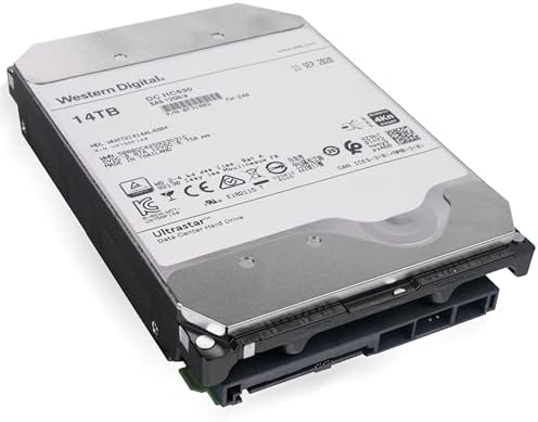 Western Digital Ultrastar DC HC530 WUH721414AL4204 0F31002 14TB SAS 12Gb/s 4Kn 3.5in Enterprise Hard Drive (Renewed