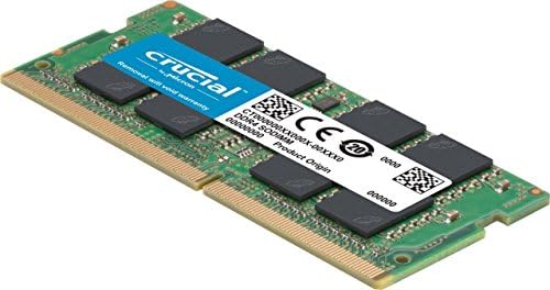 Crucial 16GB Kit (8GBx2) DDR4 3200 MT/S (PC4-25600) CL22 SR X8 Unbuffered SODIMM 260-Pin Memory - CT2K8G4SFS832A|B07Q6PJVTX