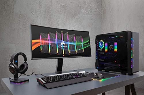 CORSAIR Vengeance RGB PRO DDR4 RAM 32GB (2x16GB 3600MHz CL18-22-22-42 1.35V Intel AMD Desktop Computer Memory - Black (CMW32GX4M2Z3600C18