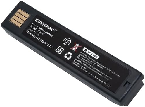BAT-SCN01 Scanner Battery Compatible with Voyager 1202,1452,1202G,1452G,1981I. Xenon 3820,3820i,4820,6320,1202G,8675i,1452G,1472G,1911,1981,1952HHD|B0D76LRHBJ