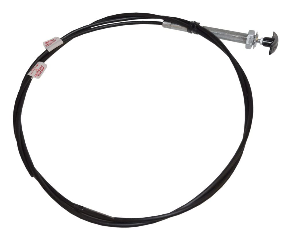 Valterra TC96CNPB Replacement Waste Valve Polymer Cable & Handle, 96"