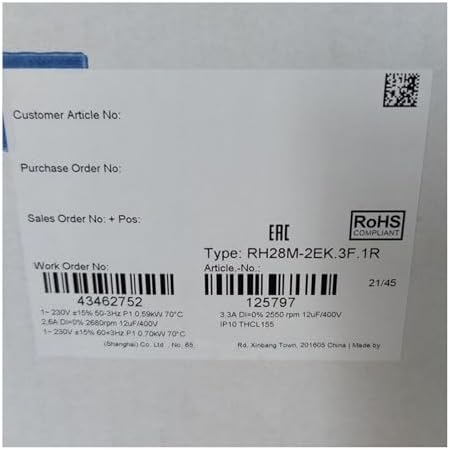 CungSu RH28M-2EK.3F.1R New and Sealed in Box RH28M2EK.3F.1R