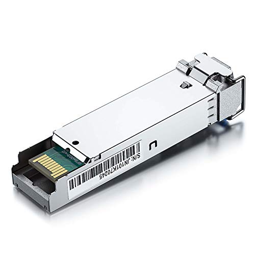 10Gtek 1.25G SFP Transceiver 1000Base-LX, 1310nm SMF SingleMode Fiber Optic Module, up to 10 km, for Cisco GLC-LH-SMD, Meraki MA-SFP-1GB-LX10, Ubiquiti UniFi, Fortinet, Mikrotik, TP-Link, Pack of 2|B08BP6MX14