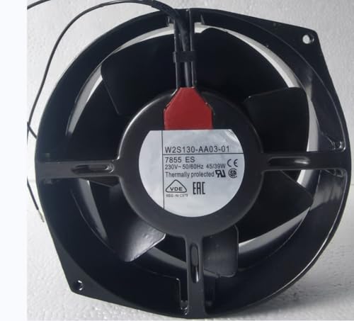 for W2S130-AA03-01 230V 45/39W 172X150X55MM 2-Wire Cooling Fan|B0F24LCPFC