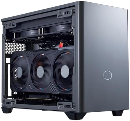 Cooler Master NR2 Pro Mini ITX – Intel Ultra 7 265F 2.4GHz (5.3 GHz Turbo | Gigabyte RTX 5070 12GB & B860I AORUS PRO ICE| 32GB DDR5 6000MHz | 2TB Gen4 M.2 | WiFi | Windows 11 | 280mm AIO Gaming PC