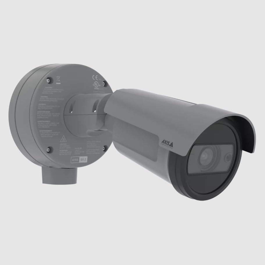 P1468-XLE 8MP Explosion-Protected Fixed Bullet Camera – DLPU, ATEX/IECEx/cULus Certified, 6–13mm Varifocal Lens, IR, Forensic WDR, -40°C to 60°C Operation
