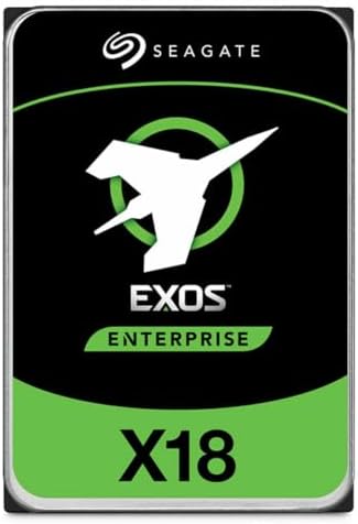 Seagate Enterprise ST18000NM004J Internal Hard Drive 3.5" 18TB 7.2K RPM SAS 12Gb/s for Servers *Desktop PC's Not Supported*(Renewed