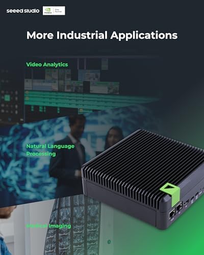 reComputer J4011-Edge AI Device with NVIDIA Jetson Orin™ NX 8GB Module, 4xUSB 3.2, M.2 Key E & Key M Slot, Aluminum case, Pre-Installed Jetpack System with NVIDIA Jetpack™ on 128GB NVMe SSD