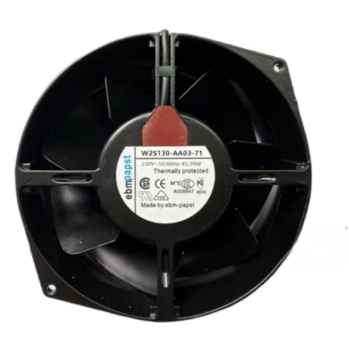 W2S130-AA03-71 172MM 230V 45/39W 17.2CM 17255 172X150X55MM 2-Wire Cooling Fan|B0G2YXZWWL
