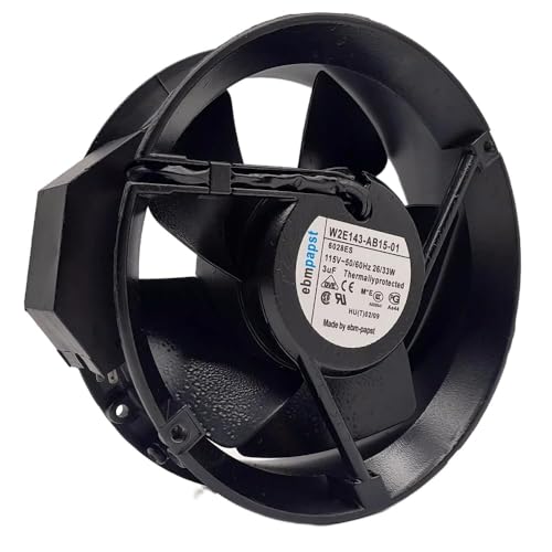 AJSWISH W2E143-AB15-01 6028ES 115V 26/33W 172×51mm All Metal Cooling Fan