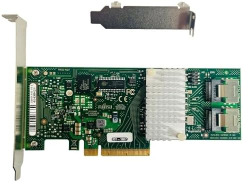 SAS HBA Card Compatible with LSI 9201-8i & 9211-8i IT Mode PCIe SATA Expansion Card, 8-Port 6Gbps PCIe 2.0, SAS Expander Support, HBA Controller with 2X SFF-8087 to 4X SATA Cables for ZFS TrueNAS|B0BVTJPZSG