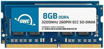 OWC 64GB (2x32GB) DDR4 3200MHz PC4-25600 CL22 2RX8 ECC Unbuffered SODIMM 1.2V 260-pin Laptop Memory RAM|B0CBVYMX3B