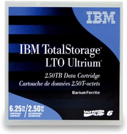 5-Pack IBM LTO 6 Ultrium 00V7590 (2.5/6.25 TB) Data Cartridge|B00NUT7WT0