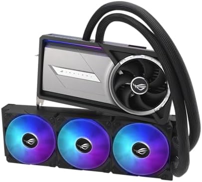 ASUS ROG Astral GeForce RTX 5090 White OC Edition Gaming Graphics Card (PCIe 5.0, 32GB GDDR7, HDMI/DP 2.1, 3.8-slot, 4fan design, Axial-tech fans, patented vapor chamber, Phase-change GPU thermal pad