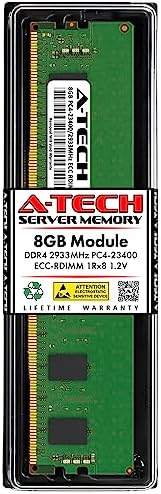 A-Tech 64GB Kit (2x32GB DDR4 2666MHz PC4-21300 ECC RDIMM 2Rx4 Dual Rank 1.2V ECC Registered DIMM 288-Pin Server & Workstation RAM Memory Upgrade Modules (A-Tech Enterprise Series