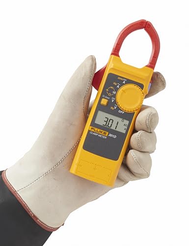 Fluke-301D/ESP, 600A AC/DC Clamp Meter with Slim Body and Thin Jaw Arm