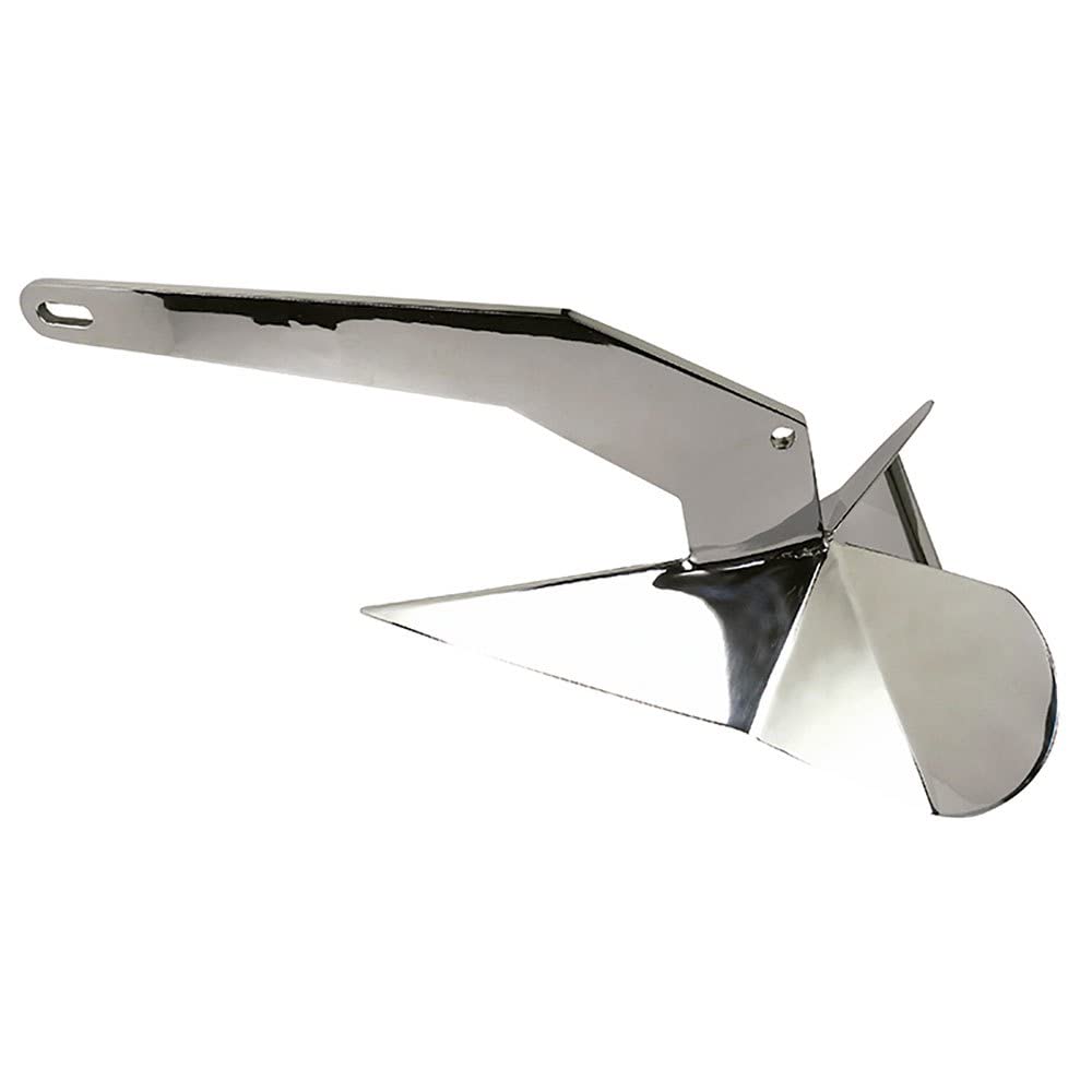 Seachoice 43860 Stainless Steel Plow Anchor, 35 lbs.