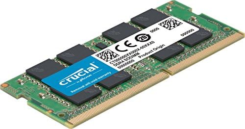Crucial 8GB DDR4 RAM 3200MHz (PC4-25600, Downclockable to 2933/2666MHz Laptop Memory, SODIMM 260-Pin CL22, Compatible with 13th Gen Intel Core and AMD Ryzen 7000 - CT8G4SFRA32A