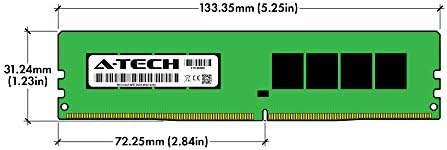A-Tech 32GB (2x16GB DDR4 2666 MHz UDIMM PC4-21300 (PC4-2666V CL19 DIMM Non-ECC Desktop RAM Memory Modules