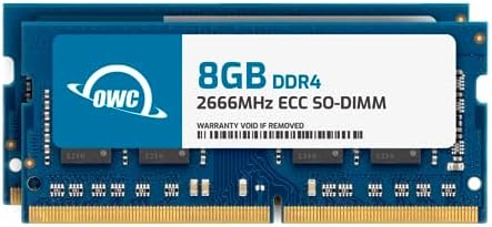 OWC 32GB (2X16GB DDR4 RAM Compatible with Synology DiskStation DS723+ and DS923+ NAS System 2666MHz PC4-21300 CL19 ECC Unbuffered SODIMM 2Rx8 1.2V Memory Upgrade
