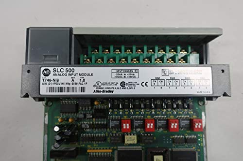 ALLEN BRADLEY 1746-NI8 SLC 500 Analog Input Module SER A D562474
