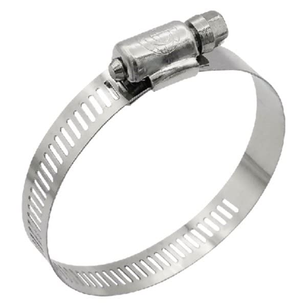 Seachoice 50-23407 Stainless-Steel Marine Hose Clamps, 9/16" Band, Size #8, 10/Bx