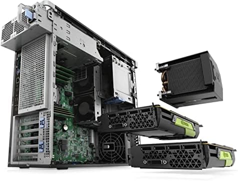 Dell Precision T5820 Workstation Desktop | Core i9-10940X - 2TB SSD Hard Drive - 128GB RAM | 14 cores @ 4.6 GHz Win 11 Home Black (Renewed)|B0D2NR26H1