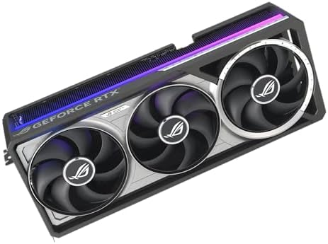 ASUS ROG Astral GeForce RTX™ 5080 OC Edition Gaming Graphics Card (PCIe® 5.0, 16GB GDDR7, HDMI®/DP 2.1, 3.8-Slot, 4-Fan Design, Axial-tech Fans, Patented Vapor Chamber, Phase-Change GPU Thermal pad