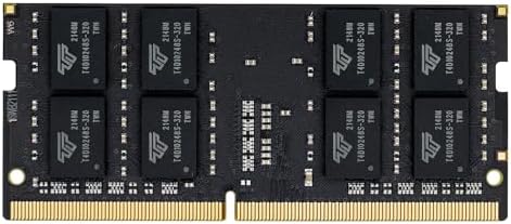 Timetec 16GB DDR4 3200MHz (or 2933MHz or 2666MHz) PC4-25600 Non-ECC Unbuffered 1.2V CL22 2Rx8 Dual Rank 260 Pin SODIMM Laptop Notebook PC Computer Memory RAM Module Upgrade|B098TXZY34