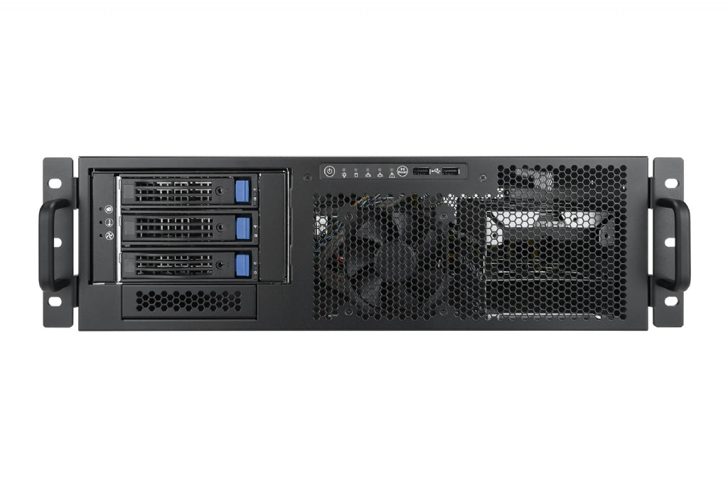 In-Win IW-R300N - 3U Feature Rich Short Depth Server Chassis