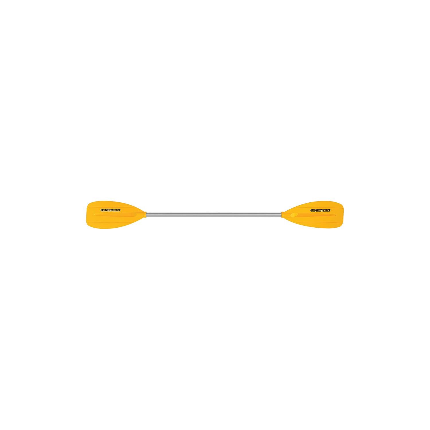 TRAC Outdoors 50480 Crooked Creek C11150 Yellow 5' Youth Kayak Paddle