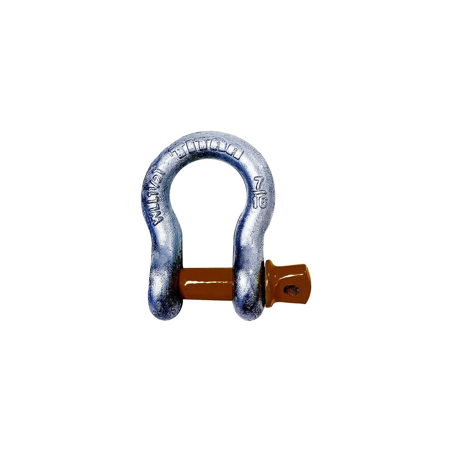 Titan Chain 10319055 Hot Galvanized Bow Shackle, 5/8"