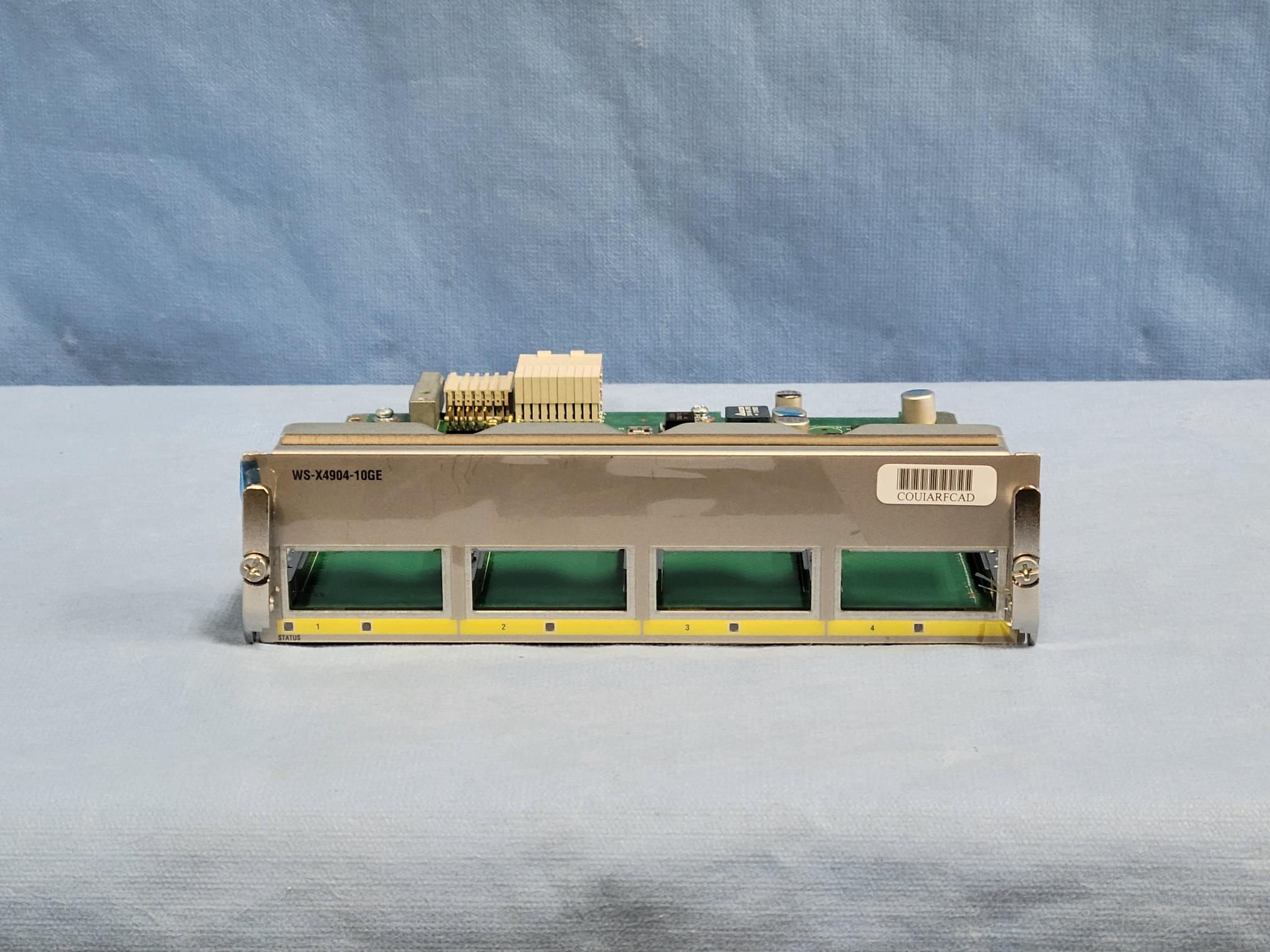NOB Cisco 4-Port Wire Speed 10G Ethernet X2 Expansion Module WS-X4904-10GE