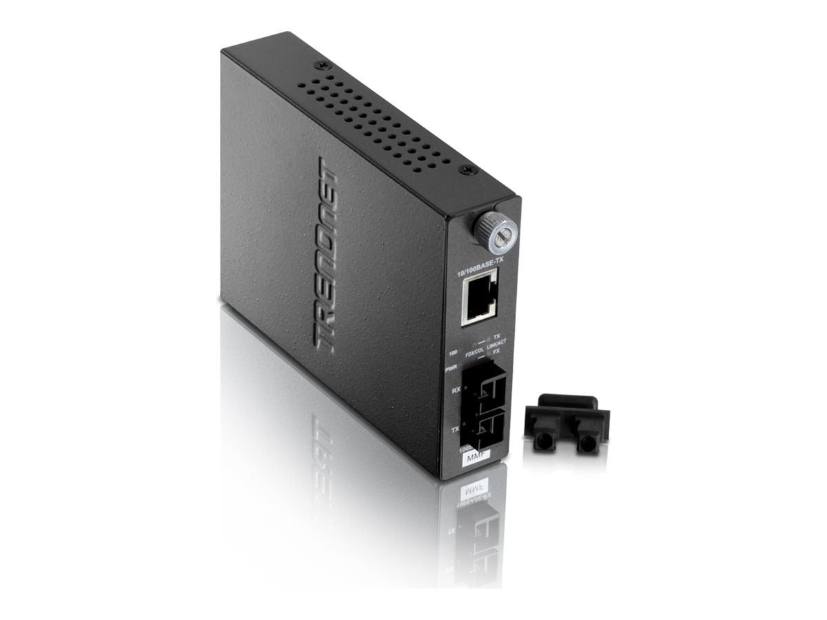 TRENDnet 100Base-TX to 100Base-FX Multi Mode SC Fiber Converter