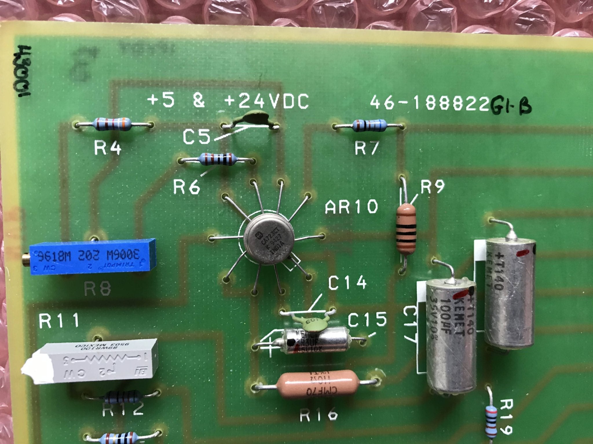 +5 /+24 VDC Board (46-188822 G1-B GE