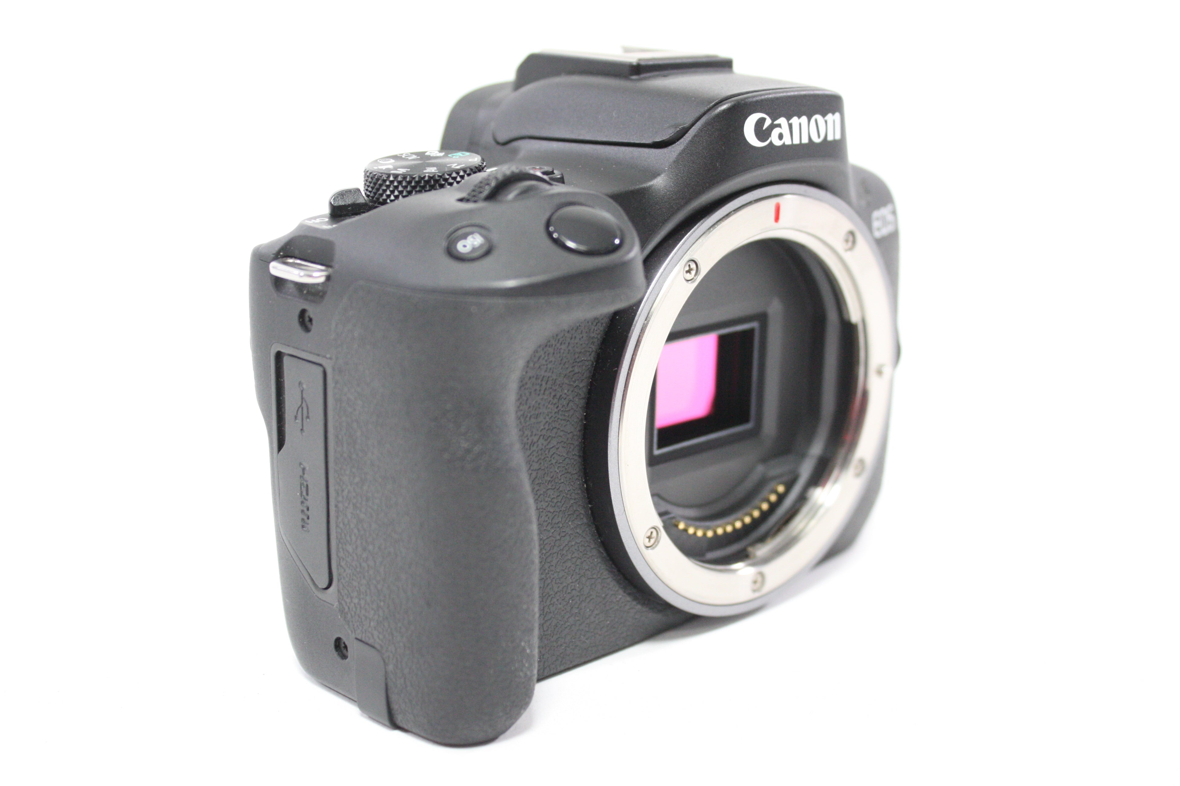 Canon EOS R50 Digital Mirrorless Camera with 18-45mm f/4.5-6.3 IS STM Lens with Shutter Count 1000 or Less