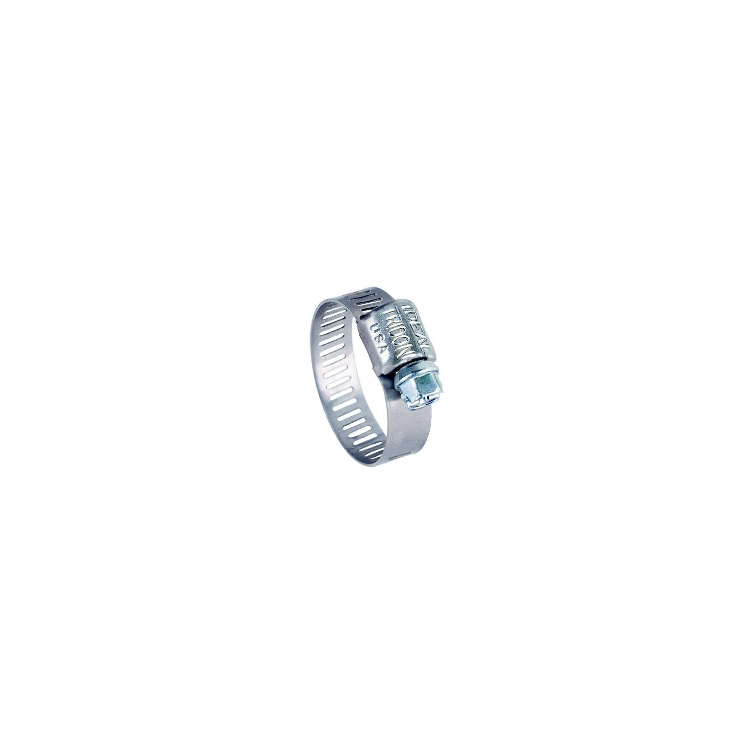 Seachoice 50-23354 Stainless-Steel Mini Hose Clamps, 5/16" Band, Size #6, 10/Bx