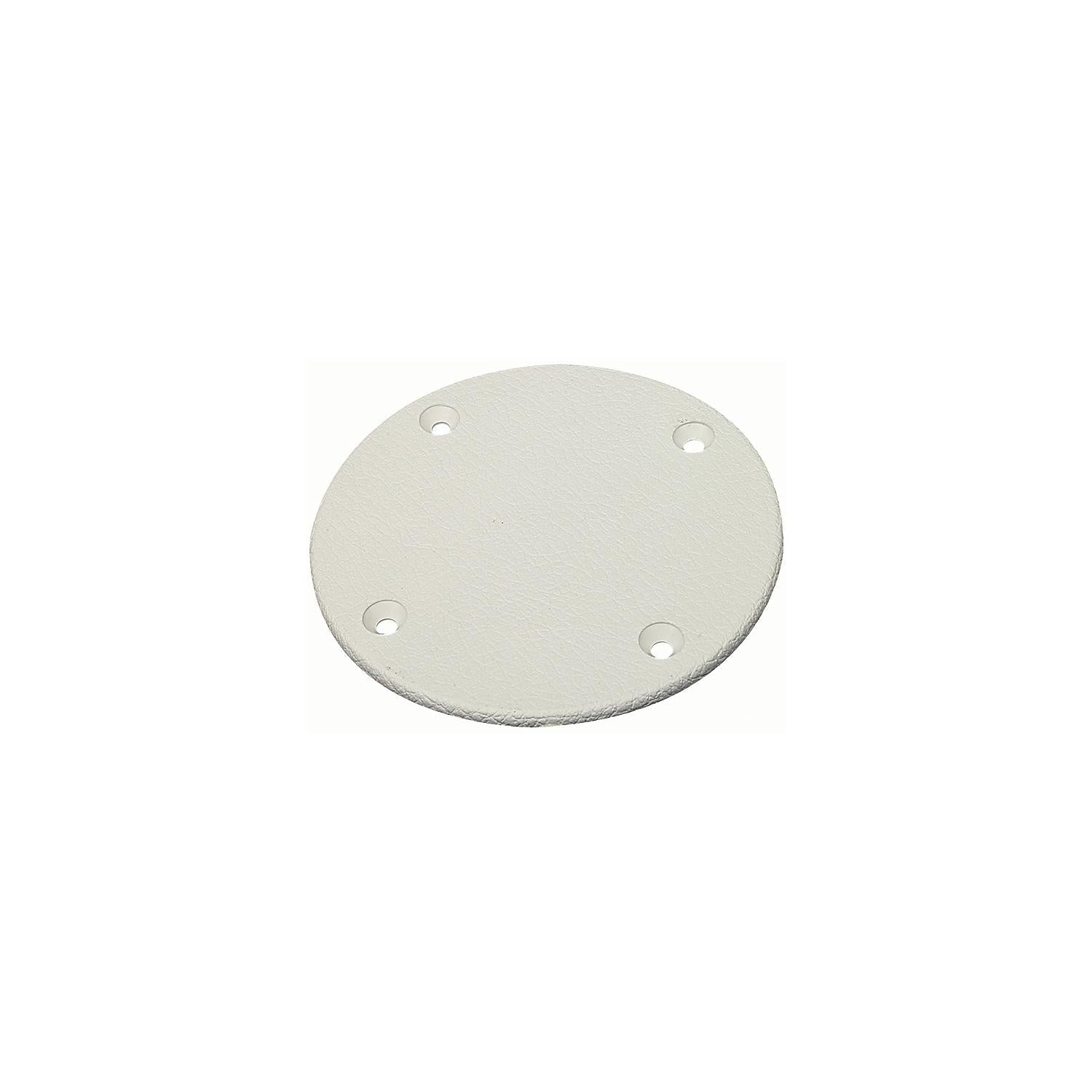 Seachoice 50-39601 Polypropylene Cover Plate Arctic White OD: 5-5/8"