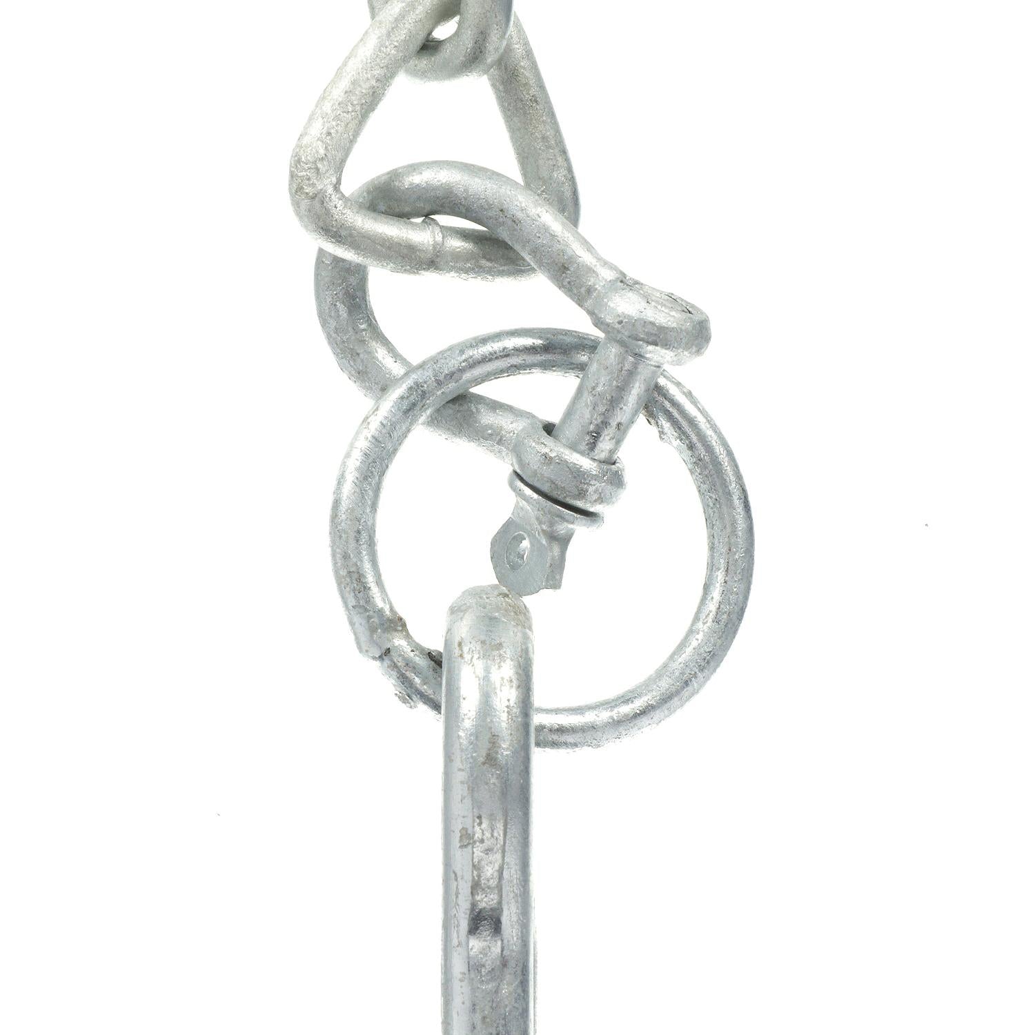 Seachoice 41622 13 LB Utility Anchor Kit, Includes Anchor, 1/4" x 4' Lead, (2) 5/16" Shackles and 3/8" x 150' Line