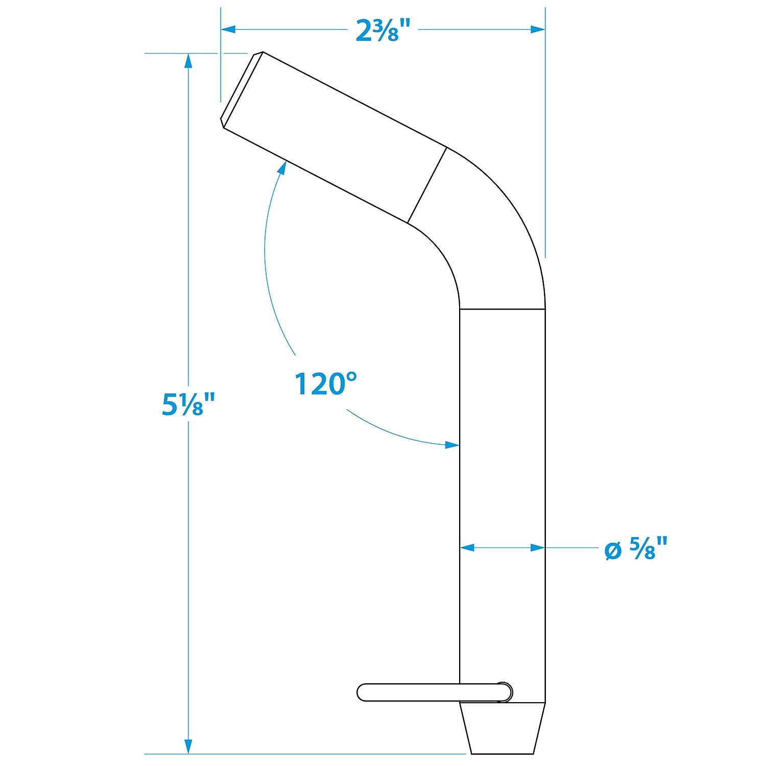 Seachoice 52391 Receiver Pin With Clip